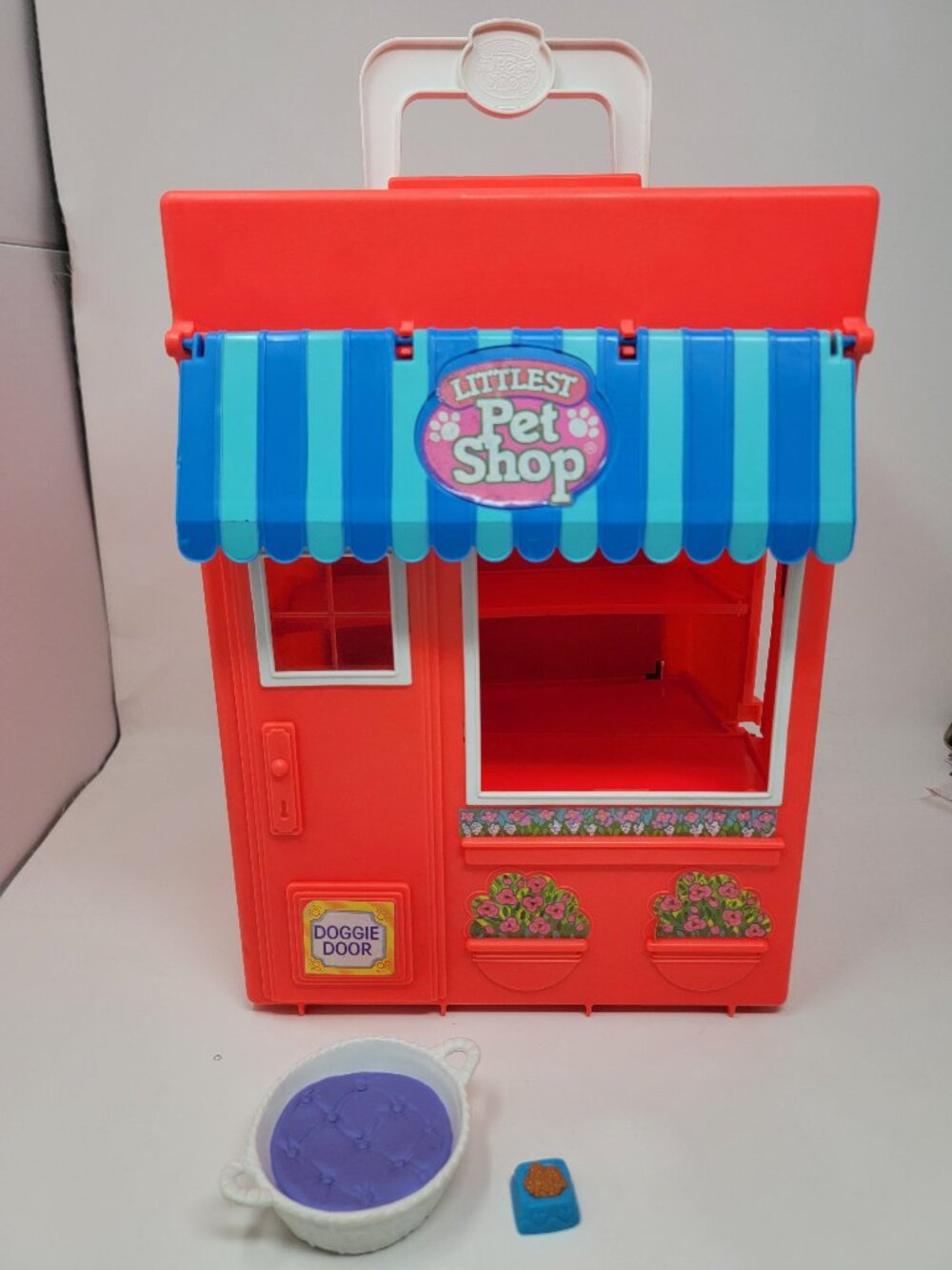 Vintage 1992 Kenner Littlest Pet Shop LPS Store Carrying Case **READ**